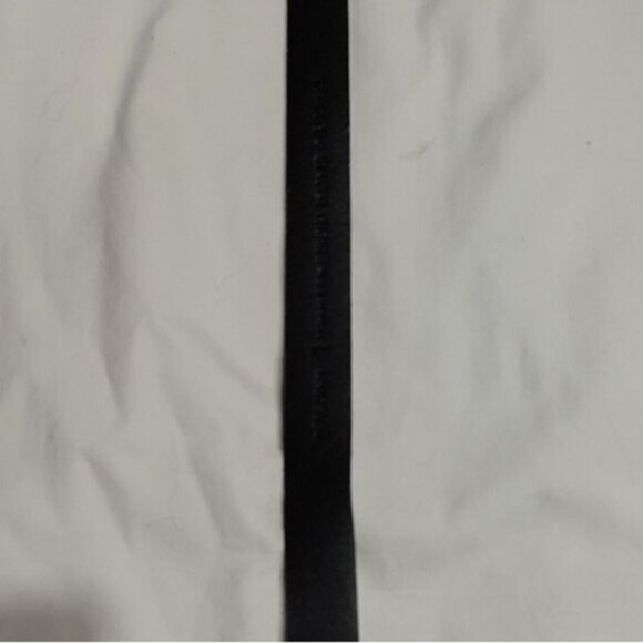 Chicos Gray Snakeskin Leather Skinny Belt L - Picture 9 of 12